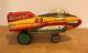 Vintage Battery Operated Tin Rocket Toy Winner 23 Rare KDD