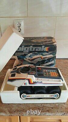 Vintage Big Trak Elektronika Bradley Space Toy Moon Rover Battery Oper. + Box