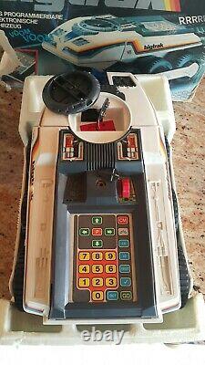 Vintage Big Trak Elektronika Bradley Space Toy Moon Rover Battery Oper. + Box