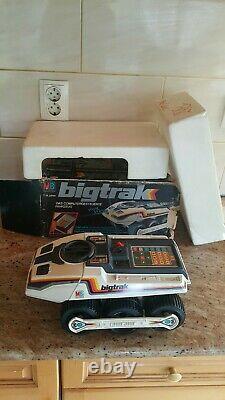 Vintage Big Trak Elektronika Bradley Space Toy Moon Rover Battery Oper. + Box