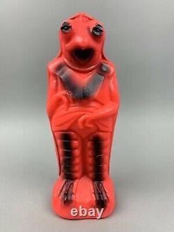 Vintage Blow Mold Bank Monster Space Alien Rare Toy Coin Bank 11 Tall 1960s