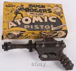 Vintage Boxed 1945 Buck Rogers U-235 Atomic Pistol by Daisy