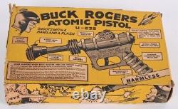 Vintage Boxed 1945 Buck Rogers U-235 Atomic Pistol by Daisy