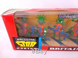 Vintage Britains Space Aliens Terror Raiders Toy Soldiers Star System Boxed 9257