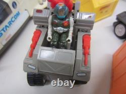 Vintage Coleco STARCOM Vehicle & Driver Set Lot Shadow Force US Space star com