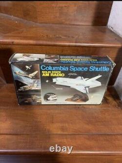 Vintage Columbia Space Shuttle Solid State AM Radio shack 12-956 New Tested