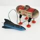 Vintage Cragstan Moon Explorer M-27 Tin Toy Japan Space Age Astronaut Battery Op