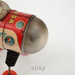 Vintage Cragstan Moon Explorer M-27 Tin Toy Japan Space Age Astronaut Battery Op