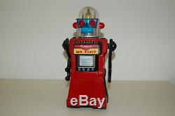 Vintage Cragstan, Mr Robot Futuristic Space Tin Toy, Japan circa1960