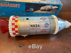 Vintage Daiya Docking Rocket Original Box Battery Operated Japan RARE