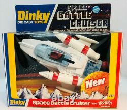 Vintage Dinky 367 Dinky Space Battle Cruiser Mint in Box 1979