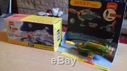 Vintage Dinky Toys No 351 UFO SHADO Interceptor Gerry Anderson Space Scarlet