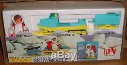 Vintage Eldon Billy Blastoff Blast Off Snowmobile Set Factory Sealed