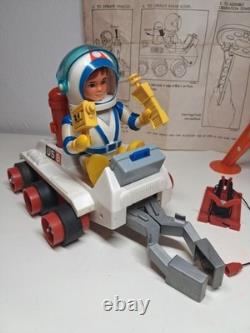 Vintage Eldon Billy Blastoff Space Base Set Accessories & Instructions Gen 1