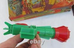 Vintage Extra Rare Space Ray Gun, Nmib, From Store, Argentina, Plastic, Lqqk