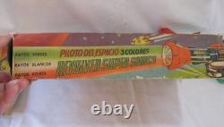 Vintage Extra Rare Space Ray Gun, Nmib, From Store, Argentina, Plastic, Lqqk