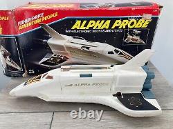 Vintage Fisher Price Alpha Probe Space Ship Shuttle 325 Adventure People Toy Box
