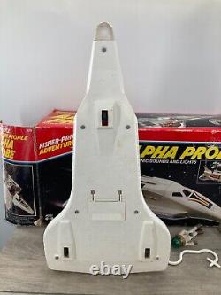 Vintage Fisher Price Alpha Probe Space Ship Shuttle 325 Adventure People Toy Box