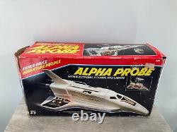 Vintage Fisher Price Alpha Probe Space Ship Shuttle 325 Adventure People Toy Box
