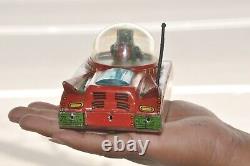 Vintage Friction Litho LTI Mark Space Tank Tin Toy, Japan