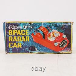 Vintage Friction Motor Space Radar Car No. 303 Made in Hong Kong