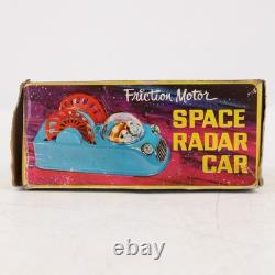 Vintage Friction Motor Space Radar Car No. 303 Made in Hong Kong