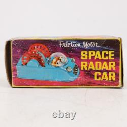 Vintage Friction Motor Space Radar Car No. 303 Made in Hong Kong