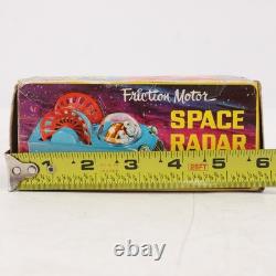 Vintage Friction Motor Space Radar Car No. 303 Made in Hong Kong