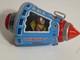 Vintage Friendship-7 tin space capsule, friction, Horikawa Japan 1960's, v clean