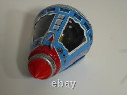 Vintage Friendship-7 tin space capsule, friction, Horikawa Japan 1960's, v clean