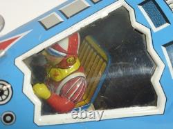 Vintage Friendship-7 tin space capsule, friction, Horikawa Japan 1960's, v clean