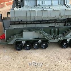 Vintage G. I. JOE DEFIANT Space Shuttle Gantry Crawler Complete Minus Blue Doors