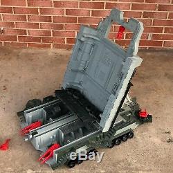 Vintage G. I. JOE DEFIANT Space Shuttle Gantry Crawler Complete Minus Blue Doors