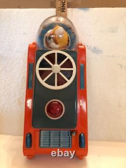 Vintage GAKKAN Japan Space PATROL Tin Toy Battery Operated