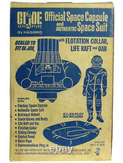 Vintage GI Joe Sears Space Capsule withAstronaut Flotation Collar Unused withInserts