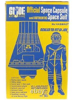 Vintage GI Joe Space Capsule TM Gummy Astronaut Flotation Sealed Accs Mint withBox