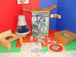 Vintage GI Joe Space Capsule with Figures and extras. Nice Lot