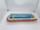Vintage Germany Trans Europ Express Friction Litho Tin Auto Bus Toy Space Toy