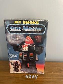 Vintage Godzilla Space Toy Dino Monster Robot Jet Smoke Star Master China 12'