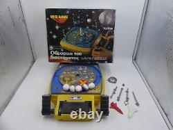 Vintage Greek Space Odyssey B/O UFO Game by AA 1970s Retro Collectible