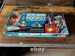 Vintage Hasbro ASTRO-SOUND Rocket Talking Space Toy 1969 Box 5800 NOS unused
