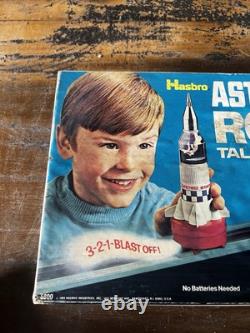 Vintage Hasbro ASTRO-SOUND Rocket Talking Space Toy 1969 Box 5800 NOS unused