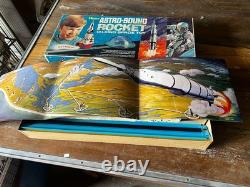 Vintage Hasbro ASTRO-SOUND Rocket Talking Space Toy 1969 Box 5800 NOS unused