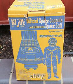 Vintage Hasbro GI Joe Action Pilot Space Capsule & Suit with Pilot Figure & Box