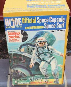 Vintage Hasbro GI Joe Action Pilot Space Capsule & Suit with Pilot Figure & Box