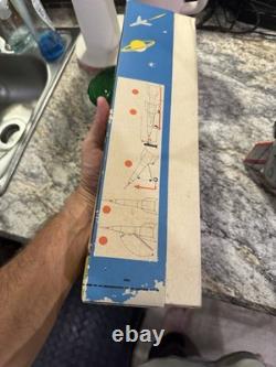 Vintage Holdraketa Tin Moon Rocket with Box & Instructions Hungary