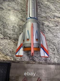 Vintage Holdraketa Tin Moon Rocket with Box & Instructions Hungary