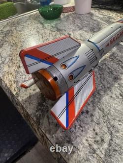 Vintage Holdraketa Tin Moon Rocket with Box & Instructions Hungary