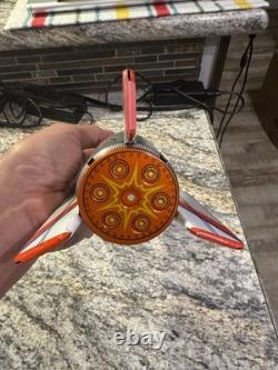 Vintage Holdraketa Tin Moon Rocket with Box & Instructions Hungary