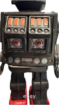 Vintage Horikawa Battery Operated Space Explorer Super Astronaut Tin Robot As Is